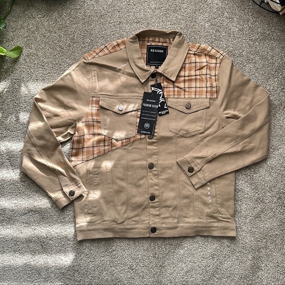 Reason Patchwork Trucker Jacket